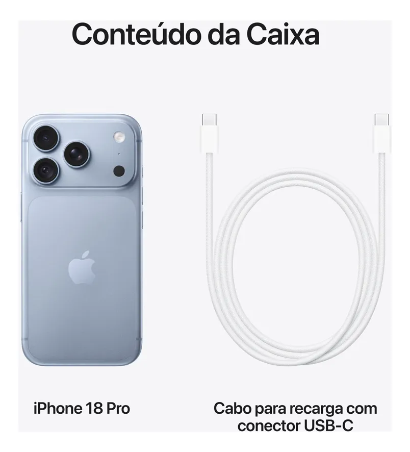 LANÇAMENTO iPhone 18 Pro de 256 GB — Glacial - Distribuidor Autorizado — foto 7
