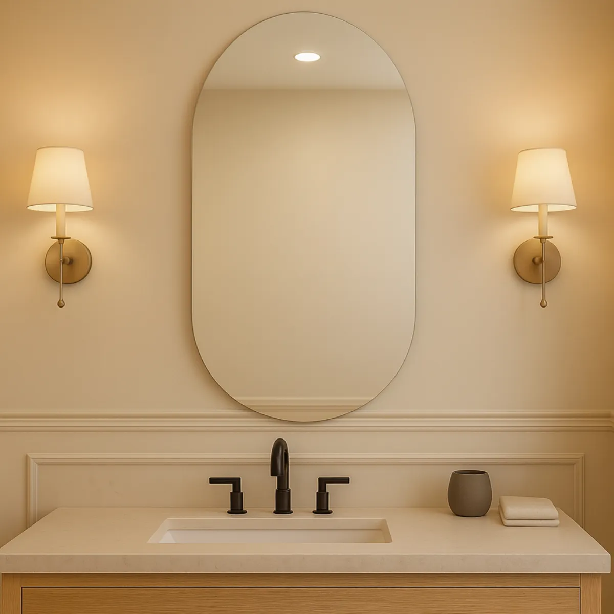 Espelho Vildrex Veneza 70x50cm Lapidado Design Moderno Luxo - Imagem 4