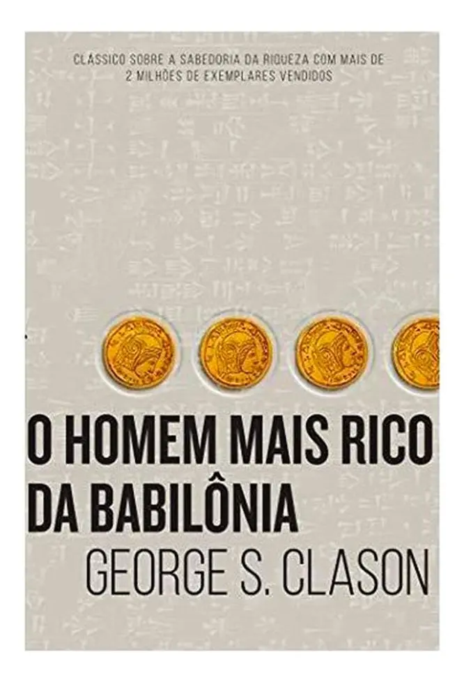 Capa do livro O Homem mais rico da Babilônia