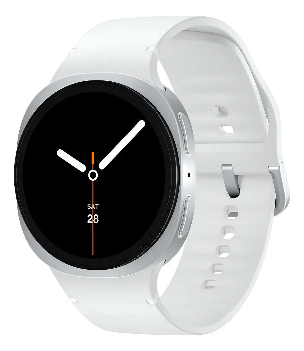Smartwatch Samsung Galaxy Watch 8 44mm Blanco con Correa Milanés de Plata (Nuevo con caja abierta)