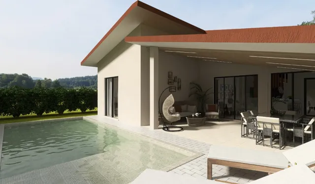 Lujosa Villa Con Piscina Privada En Venta En La Estancia Golf And Country Club