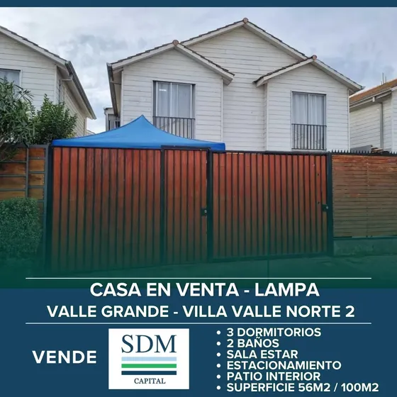 Venta Casa Valle Grande Lampa 3d2b