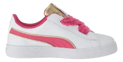 Puma basket heart kids online