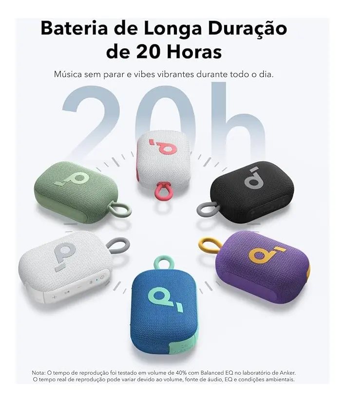 Soundcore da Anker Select 4 Go Caixa de Som Bluetooth Portátil
