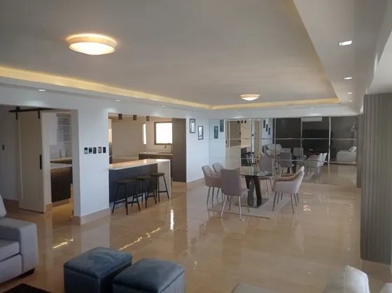Alquilo Apartamento Con Vista Al Mar En El Malecón De Santo Domingo Amueblado
