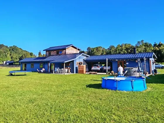 Casa Con Acceso A Río En Terrazas Del Maullín.