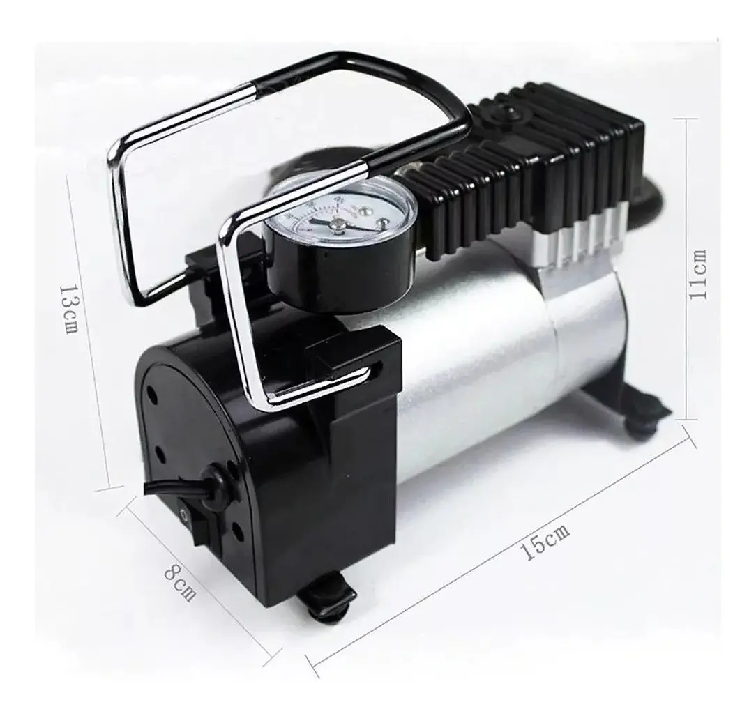 Mini Compressor Ar Portátil P Carro Moto Caminhão E Inflavel