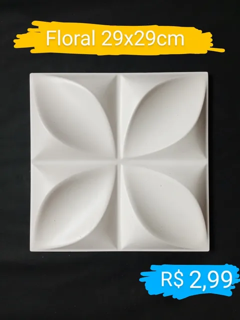Placas De Gesso 3d 