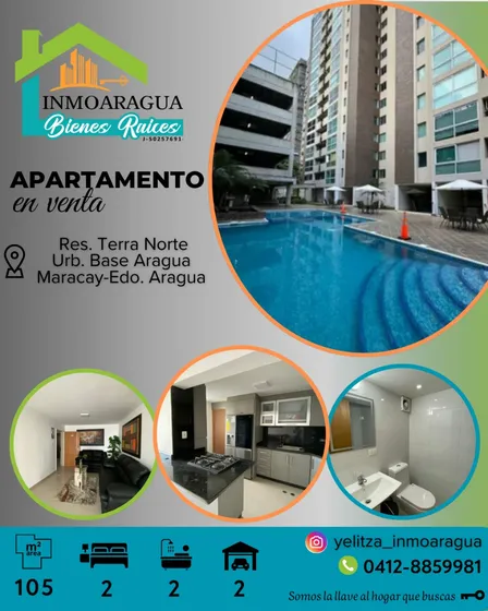 Apartamento En Venta / Base Aragua/ Yp1390