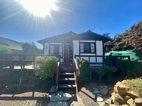 Casa Amoblada En Pichidangui A Pasos De La Costanera Y Playa