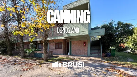 Departamento 2 Ambientes En Canning Con Escritura! Apto Crédito - Almafuerte