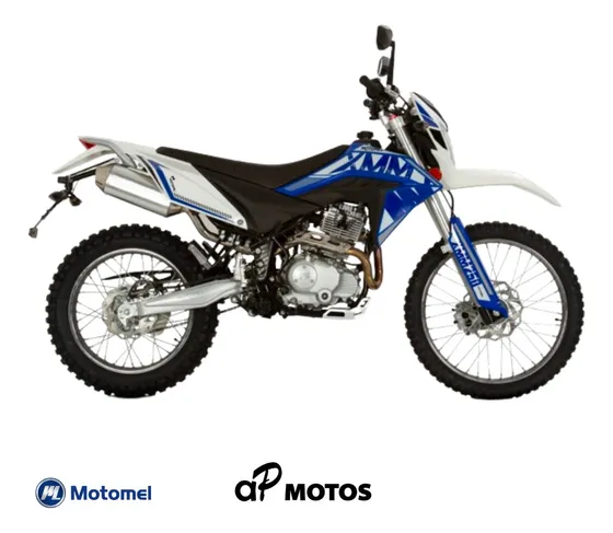 Motomel Xmm 250 0km 2025 Azul Ap Motos Enduro Honda Xr Skua 
