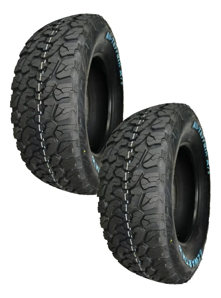 Paquete De 2 Llantas 275/65r18 Zwarthz Allterrain 123/120r R Negro