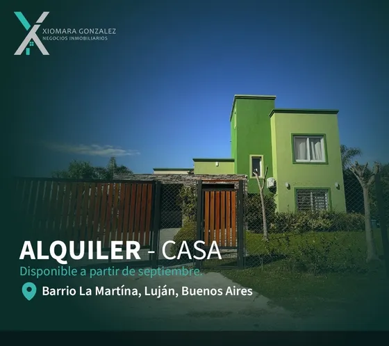 Alquiler De Casa En Barrio La Martina