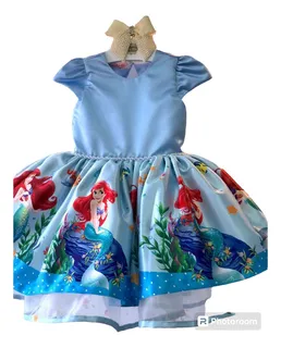 Vestido de la sirenita mercado libre hotsell