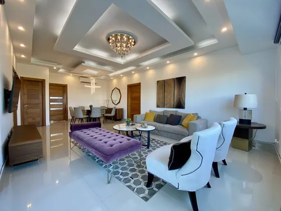 Apartamento En Alquiler En Serralles  Amueblado Y Listo Para Vivir
