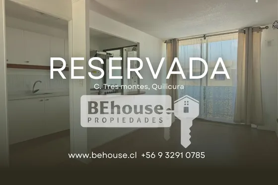Reservado Depto Remodelado Equipado En Condominio Quilicura