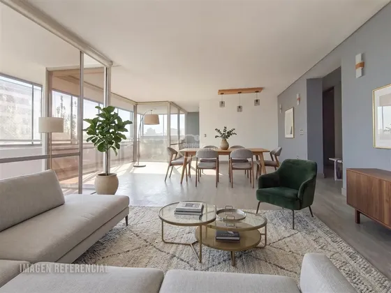 Departamento En Arriendo 4d/3b/2e En Vitacura Parque Arauco