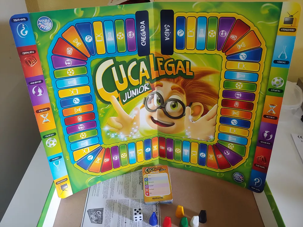 Jogo de mesa Cuca legal Júnior Pais & Filhos 2817