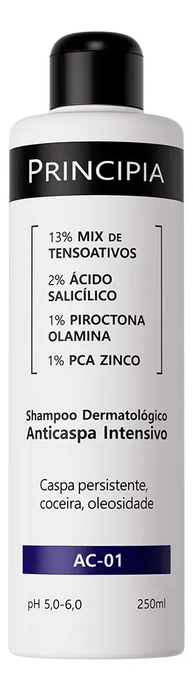 Shampoo Dermatológico Anticaspa Intensivo AC-01 250ml Principia
