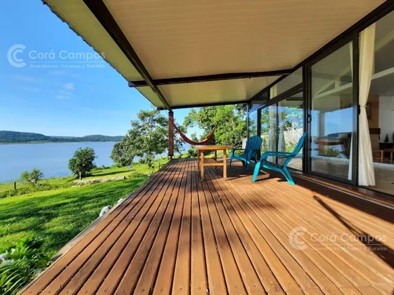 Se Vende Casa En San Ignacio Misiones S/yabebiri.  Nueva. Playa, Muelle. 