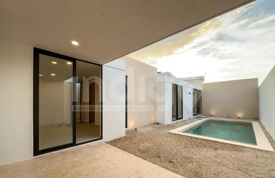 Casa De Una Planta En Venta En Mérida, Modelo Arena En Grand Real, Dzityá