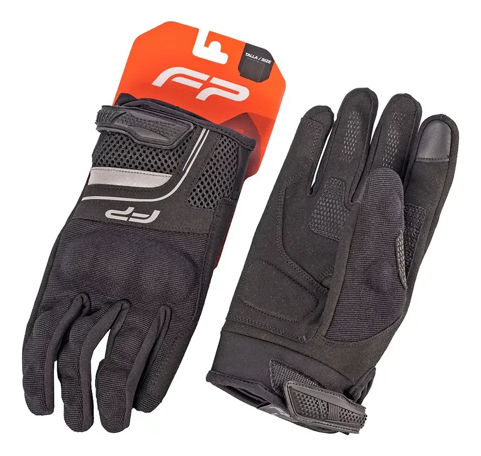 Guantes de Protección Cuero y Carbono Par Fire Parts Talla L
