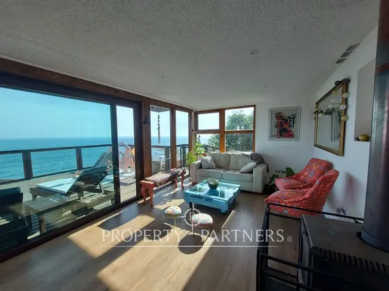 Casa Con Vista Al Mar Y Gran Terraza