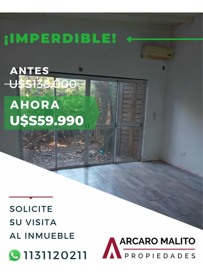 Retasado- Casa De 3 Amb. S/lote 500m2 Ing. Maschwitz Bs As