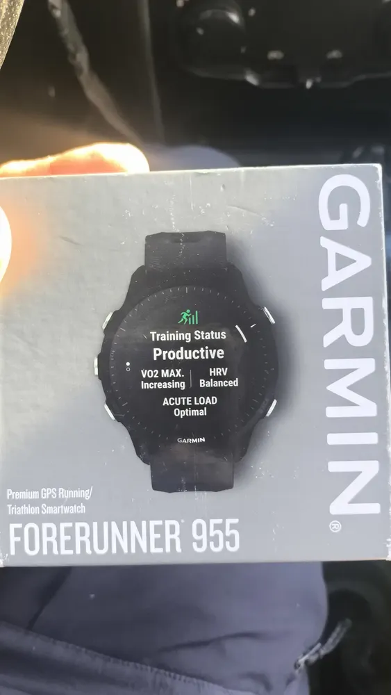 Monitor Cardíaco De Pulso Garmin Forerunner 955 Solar Preto