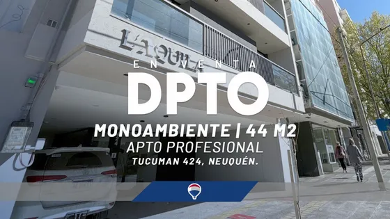 Venta Monoambiente Amplio A Estrenar Centro Nqn