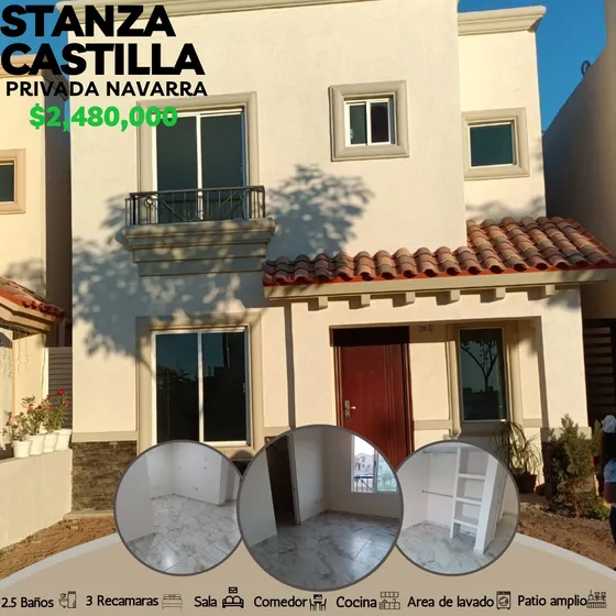 Casa En Venta En Castilla Privada Navarro En Culiacán