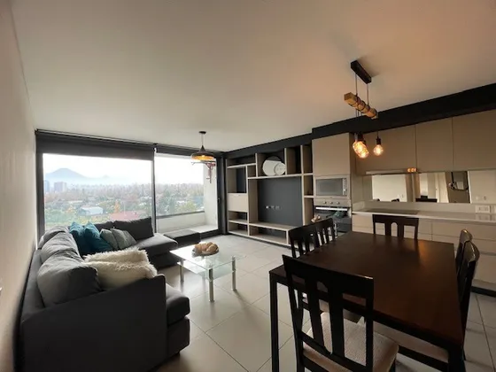 Arriendo Depto Amoblado O Semi-amoblado  95mtrs  La Reina