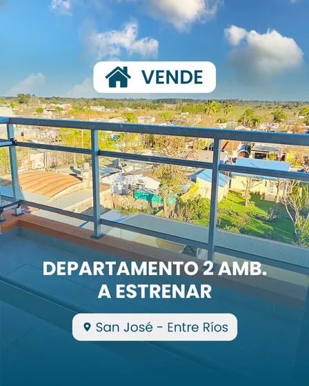 Departamento A Estrenar En San José, Colón, Entre Ríos