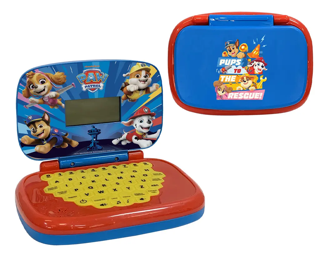 Laptop Infantil Candide Da Patrulha Canina - Bilingue