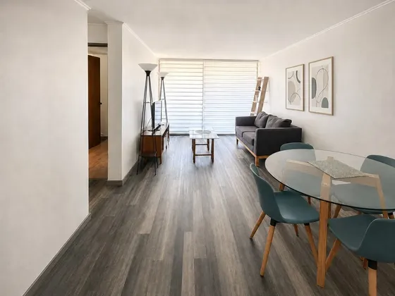 Depto Amoblado 2d 2b Con Terraza Y Vista Despejada  