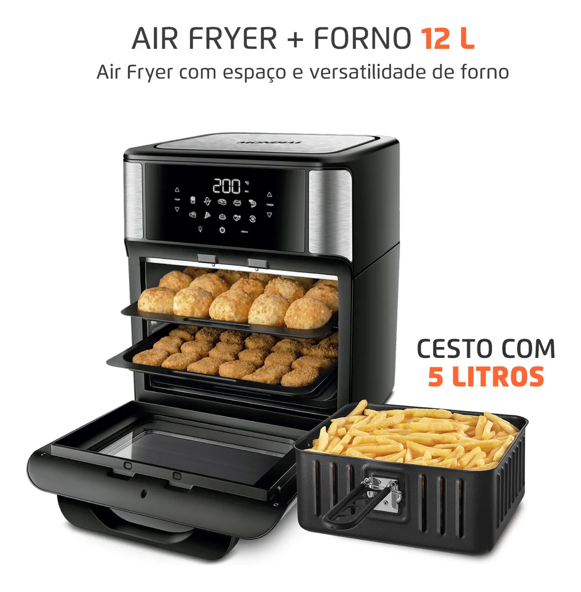 Air fryer forno Mondial Oven Fryer 12L]