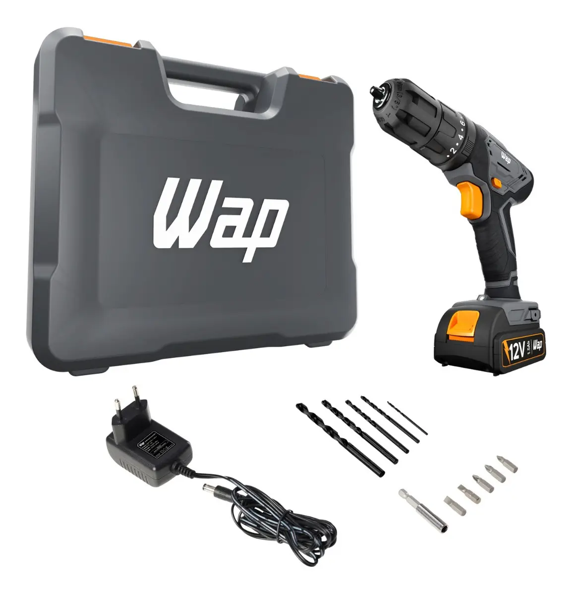 Parafusadeira e Furadeira de Impacto Wap Wf 12k4.2
