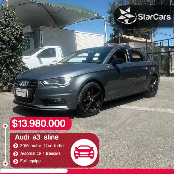 Audi A3 Sline Turbo Automatica Sedan