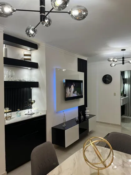 Hermoso Apartamento Amueblado, 3 Habitaciones, San Isidro Labrador.