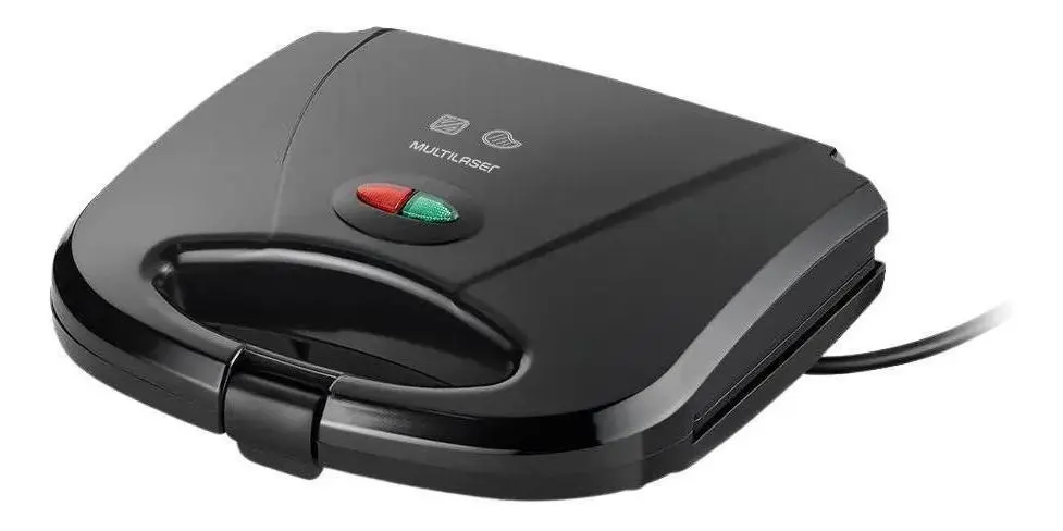 Sanduicheira Multilaser Grill Gourmet 750w Preta Ce043 Cor Preto
