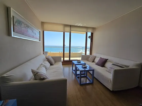 Departamento En Venta En Concón Con Terraza Y Piscina