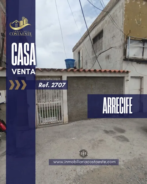 Casa En Venta Ubicada En Catia La Mar, Sector Arrecife Ref 2707