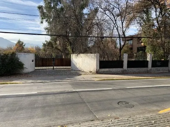 Sitio En Venta En Lo Barnechea