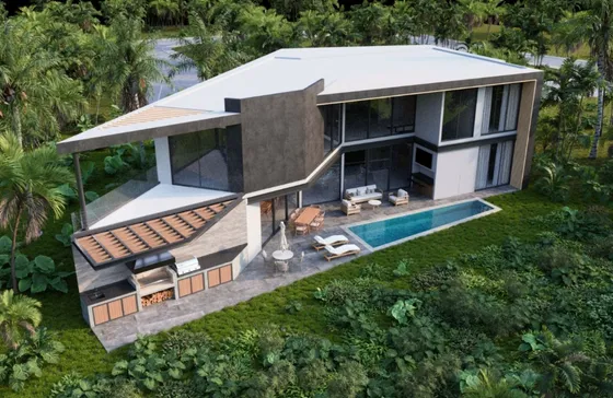 Villa De Lujo En Comunidad Privada, Pre-construcción, Selvamar, Playa Del Carmen