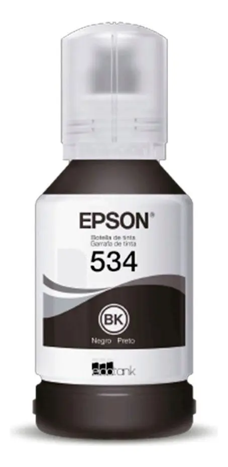 Refil Tinta Epson 534 Preto M1100 M1120 M1180 M2140 M2170 Promoção Barato