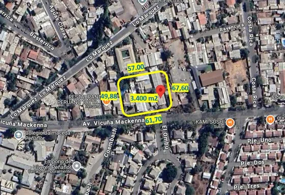 Venta Terreno Comercial Inversión  (83896)