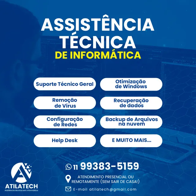  Assistência Técnica De Informática Remota!
