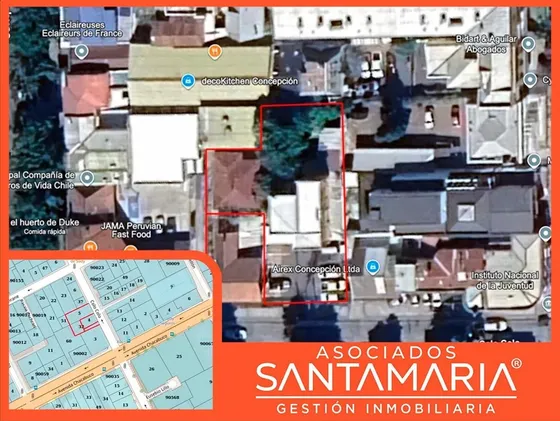 Terreno En Venta En Concepción Centro, Calle Colo Colo
