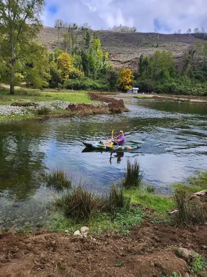 8 Parcelas Con Rio, Laguna, Luz Y Agua De Vertiente